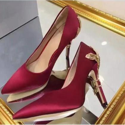 Burgundy hot sale prom loafers