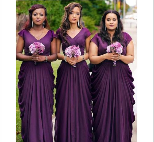Country Purple Dress