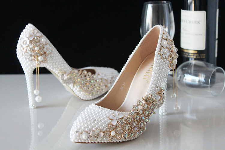2018 In Stock Sparkle Wedding Heels Women Pumps 10 Cm High Heels Wedding Bridal Shoes Crystals Lace On Luulla 2018 In Stock Sparkle Wedding Heels Women Pumps 10 Cm High Heels Wedding Bridal Shoes Crystals Lace On Luulla