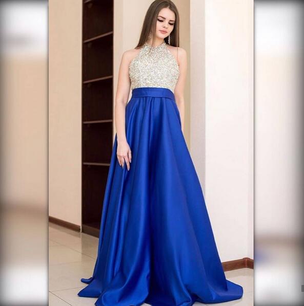Royal Blue Prom Dresses 2018