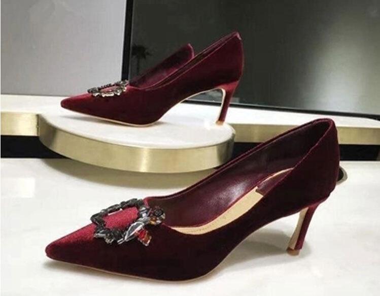 maroon platform shoes