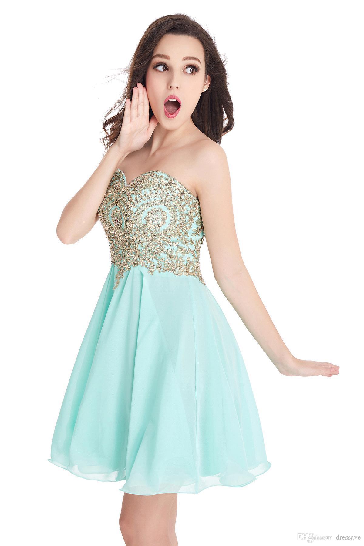 Sweetheart Short Cocktail Dresses