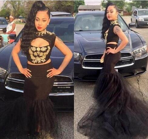 African American Wearing Prom Dresses
