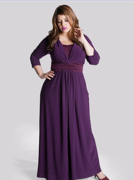 long dress for fat women