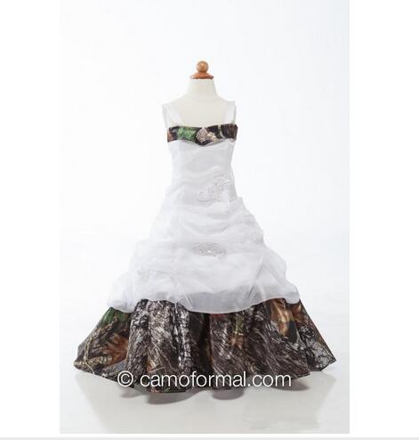 Flower girl dresses on sale camo